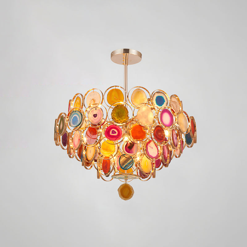 Seraphine Agate Stone Chandelier