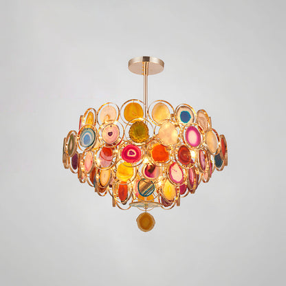 Seraphine Agate Stone Chandelier