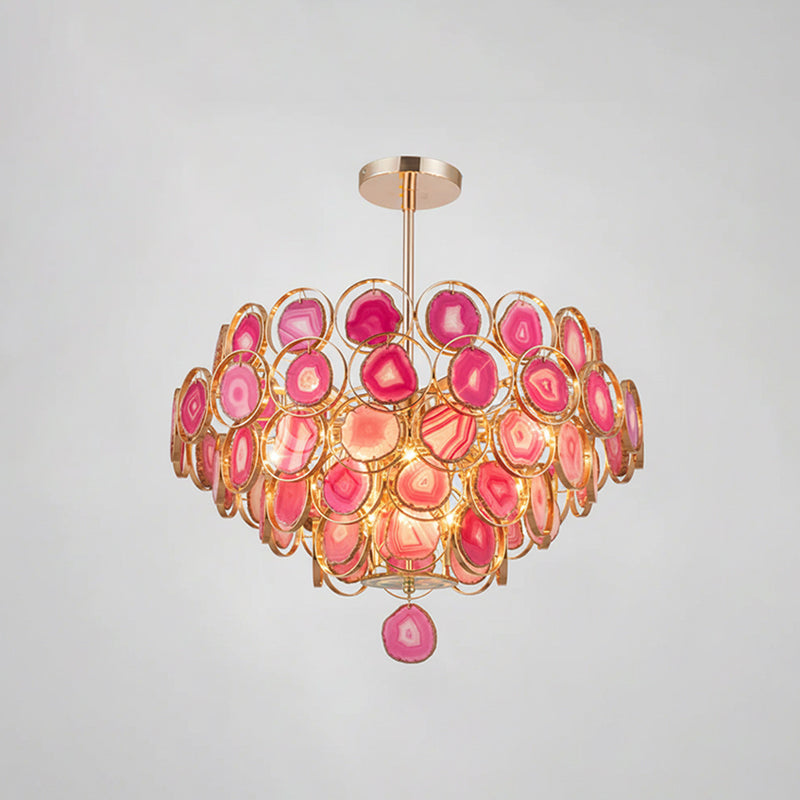 Seraphine Agate Stone Chandelier