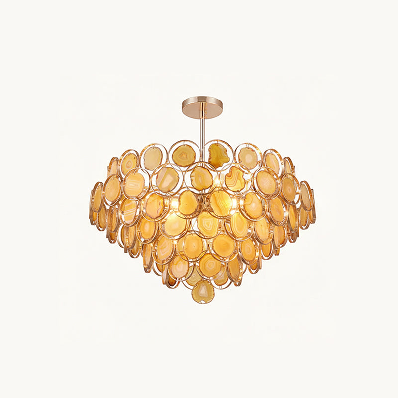Seraphine Agate Stone Chandelier