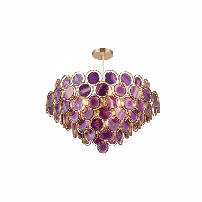 Seraphine Agate Stone Chandelier