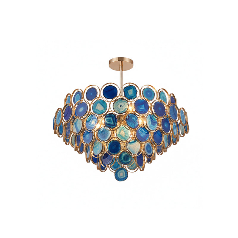 Seraphine Agate Stone Chandelier