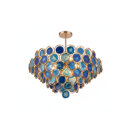 Seraphine Agate Stone Chandelier