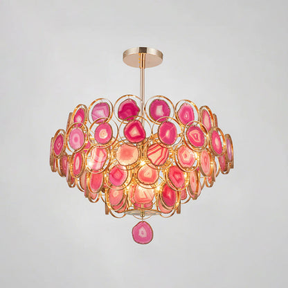 Seraphine Agate Stone Chandelier