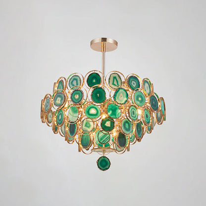 Seraphine Agate Stone Chandelier