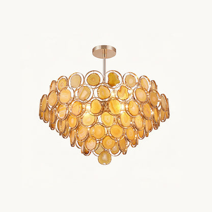 Seraphine Agate Stone Chandelier