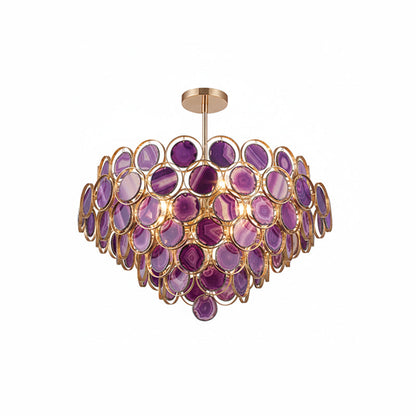 Seraphine Agate Stone Chandelier