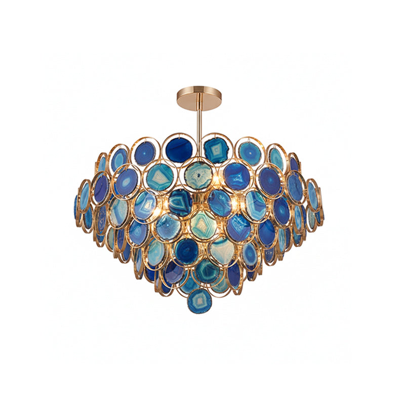 Seraphine Agate Stone Chandelier