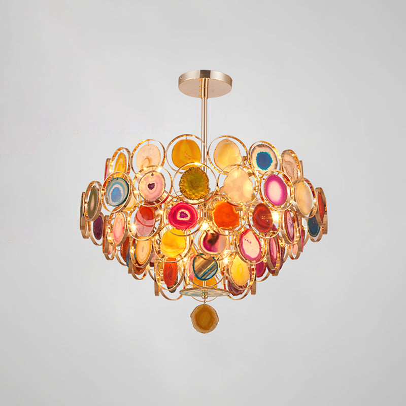 Seraphine Agate Stone Chandelier