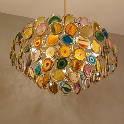 Seraphine Agate Stone Chandelier