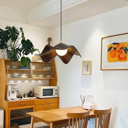 Casia Lotus Resin Pendant Light