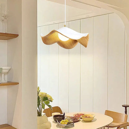 Casia Lotus Resin Pendant Light