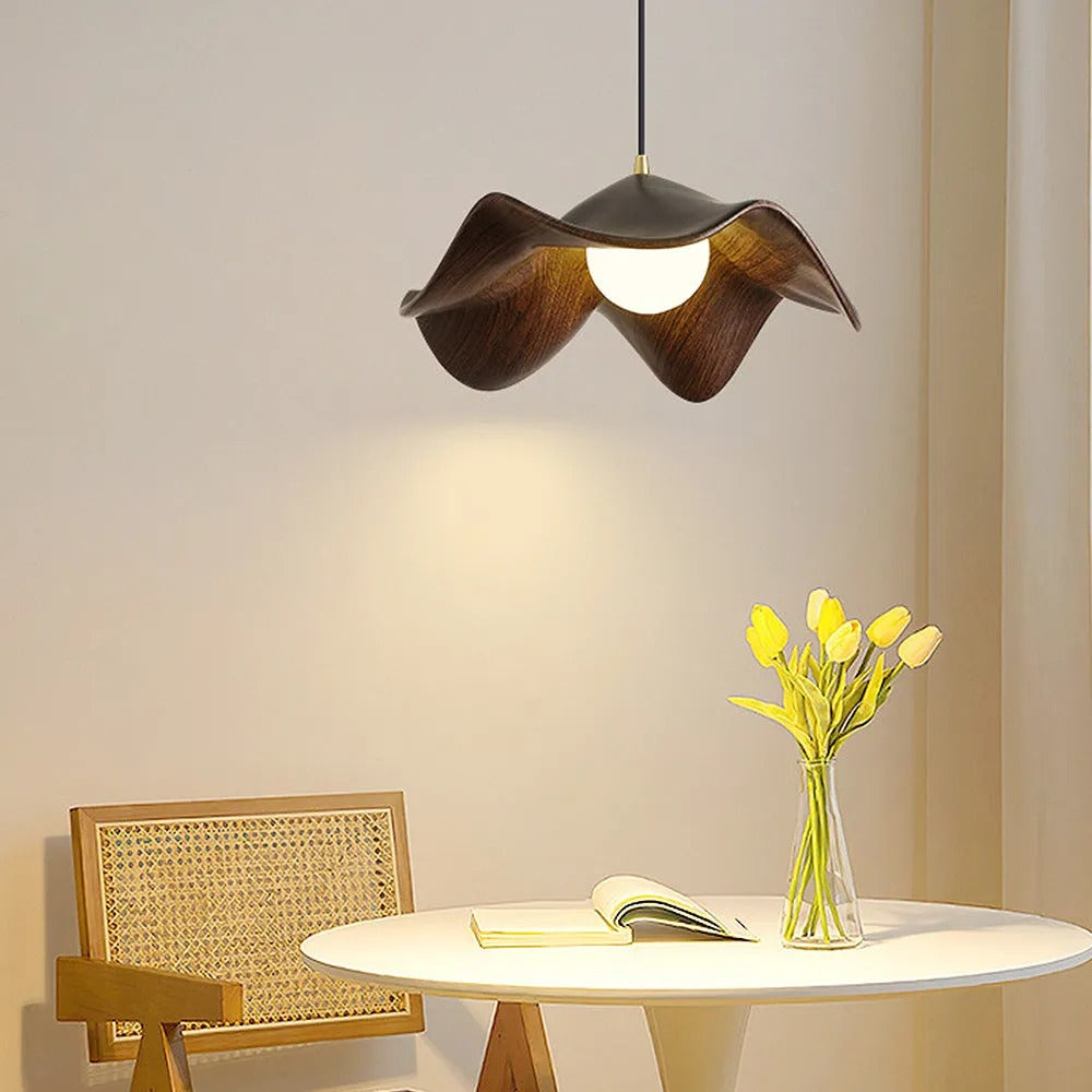 Casia Lotus Resin Pendant Light