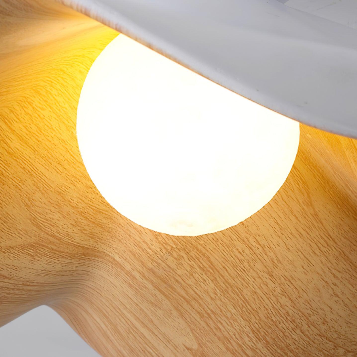 Casia Lotus Resin Pendant Light