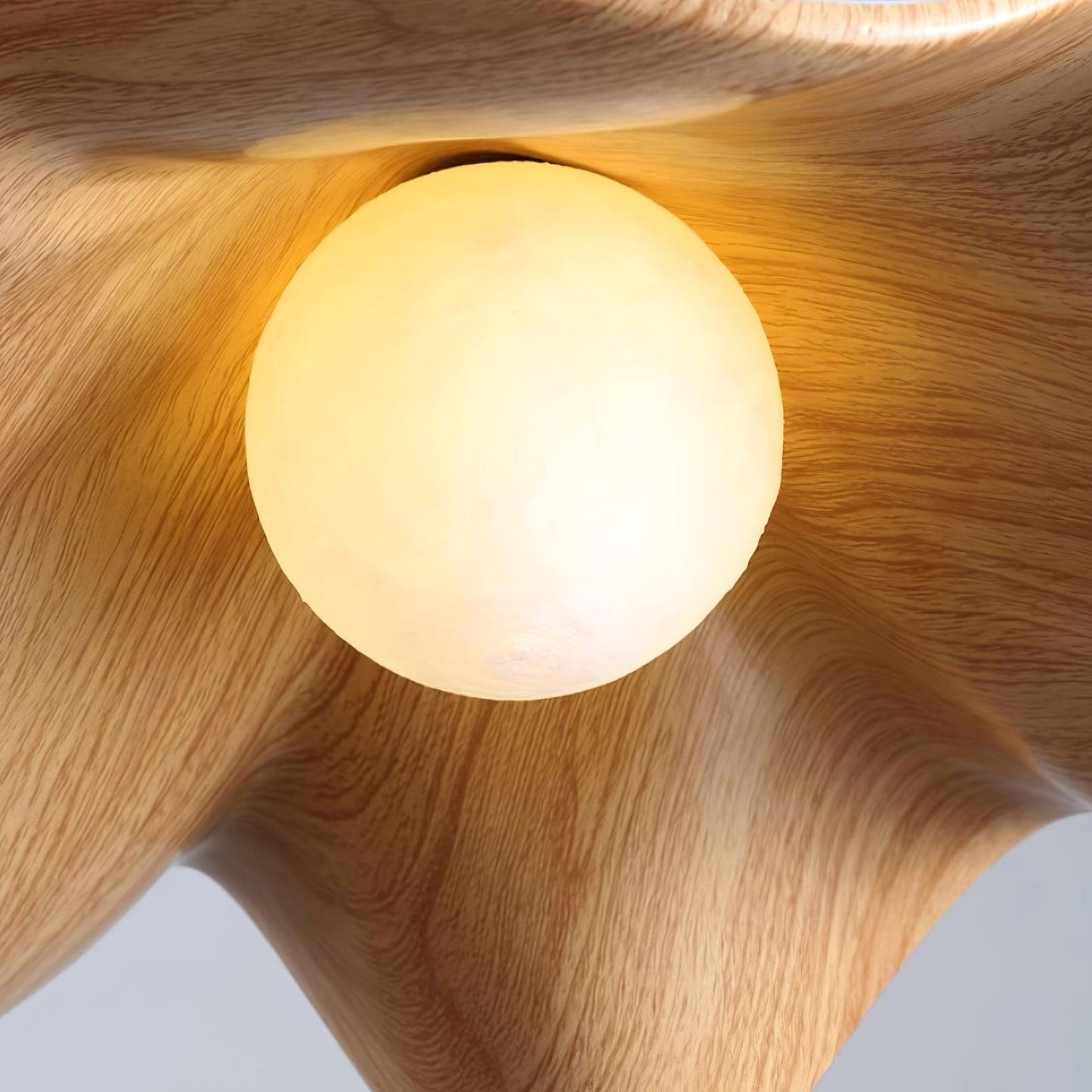 Casia Lotus Resin Pendant Light