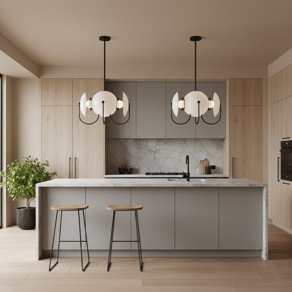 Glass Pendant Ceiling Light