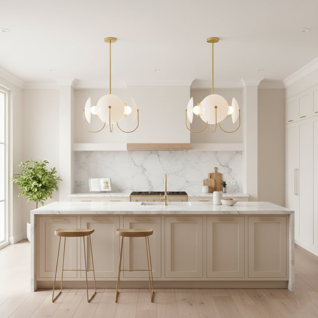 Glass Pendant Ceiling Light