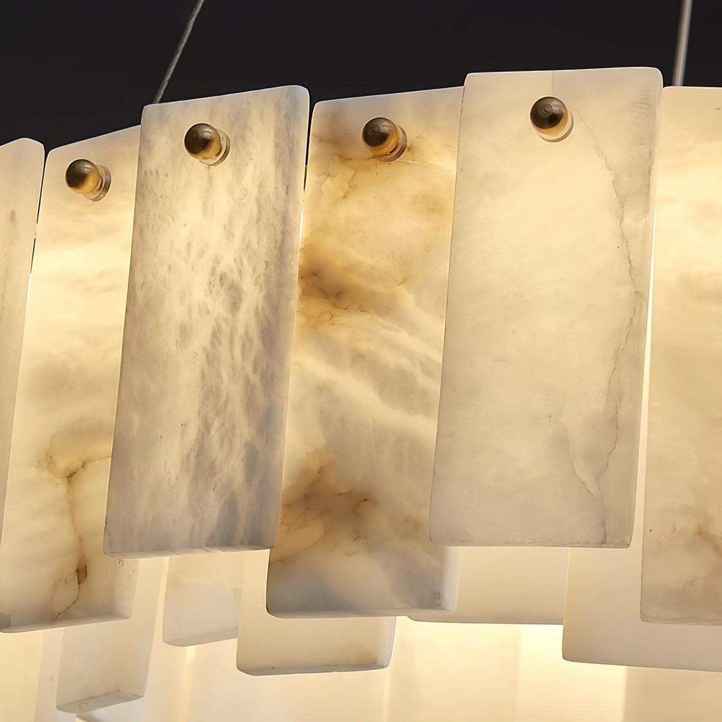 Arvix Modern Alabaster Chandelier