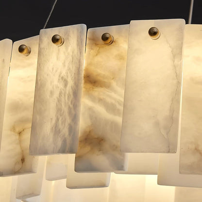 Arvix Modern Alabaster Chandelier