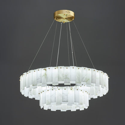 Arvix Modern Alabaster Chandelier