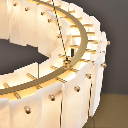 Arvix Modern Alabaster Chandelier