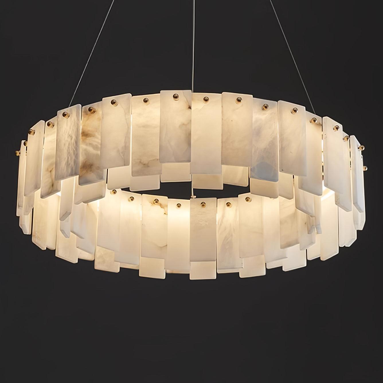 Arvix Modern Alabaster Chandelier
