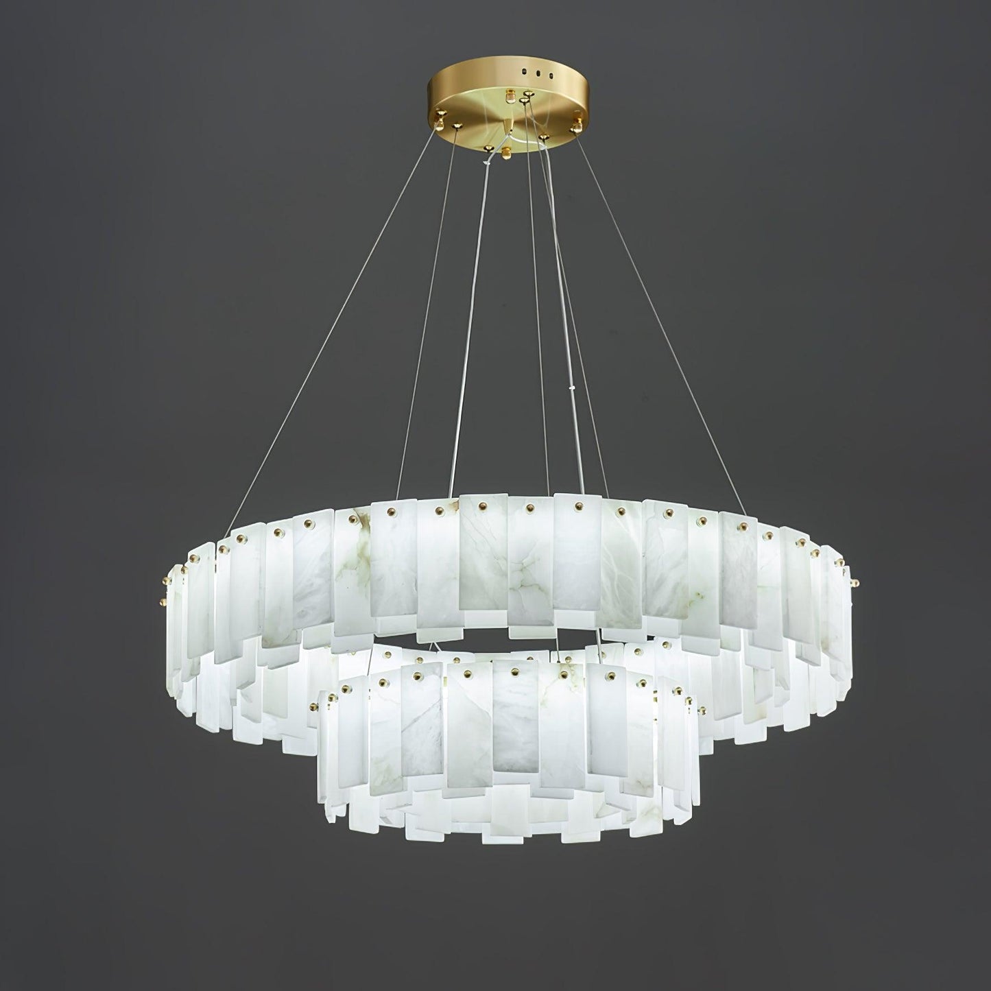 Arvix Modern Alabaster Chandelier