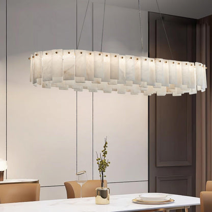 Arvix Modern Alabaster Chandelier