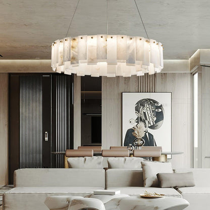 Arvix Modern Alabaster Chandelier
