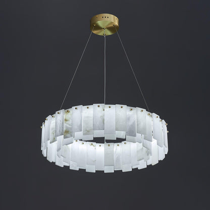 Arvix Modern Alabaster Chandelier