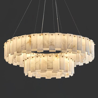 Arvix Modern Alabaster Chandelier