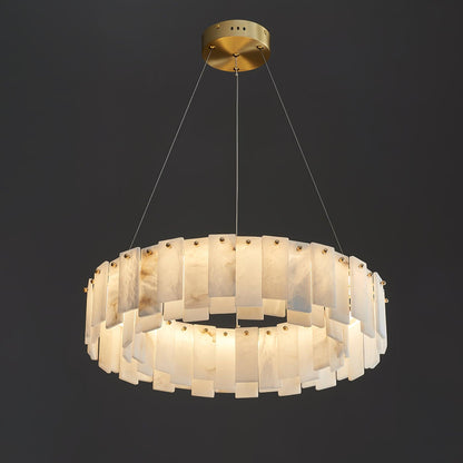 Arvix Modern Alabaster Chandelier