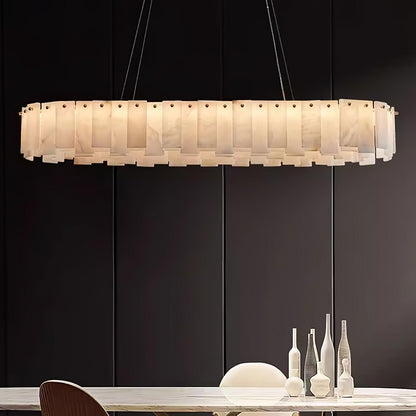 Arvix Modern Alabaster Chandelier