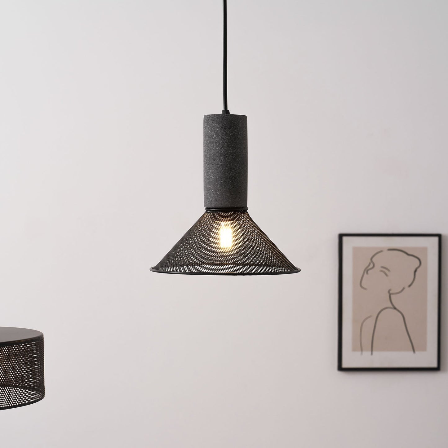 Thorne Concrete Pendant Light