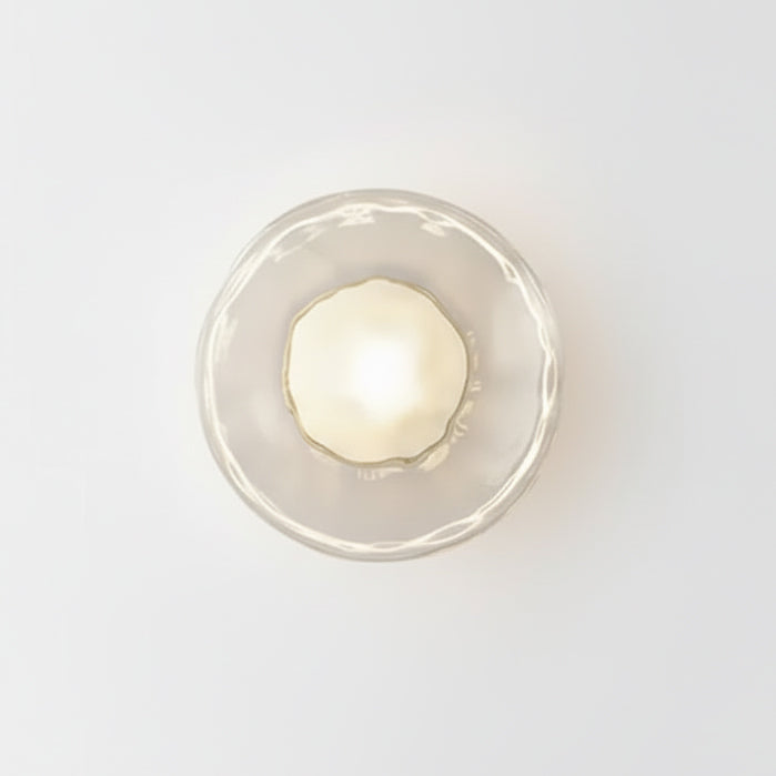 Esmeree Ripple Glass Wall Light