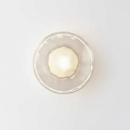 Esmeree Ripple Glass Wall Light