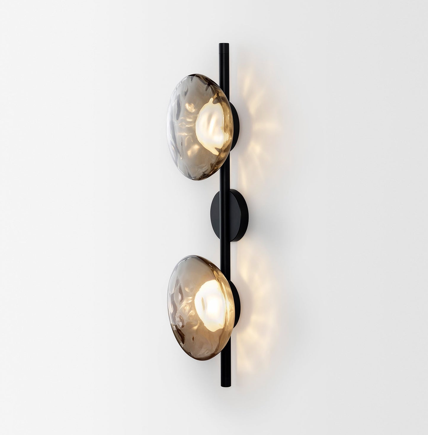 Esmeree Ripple Glass Wall Light