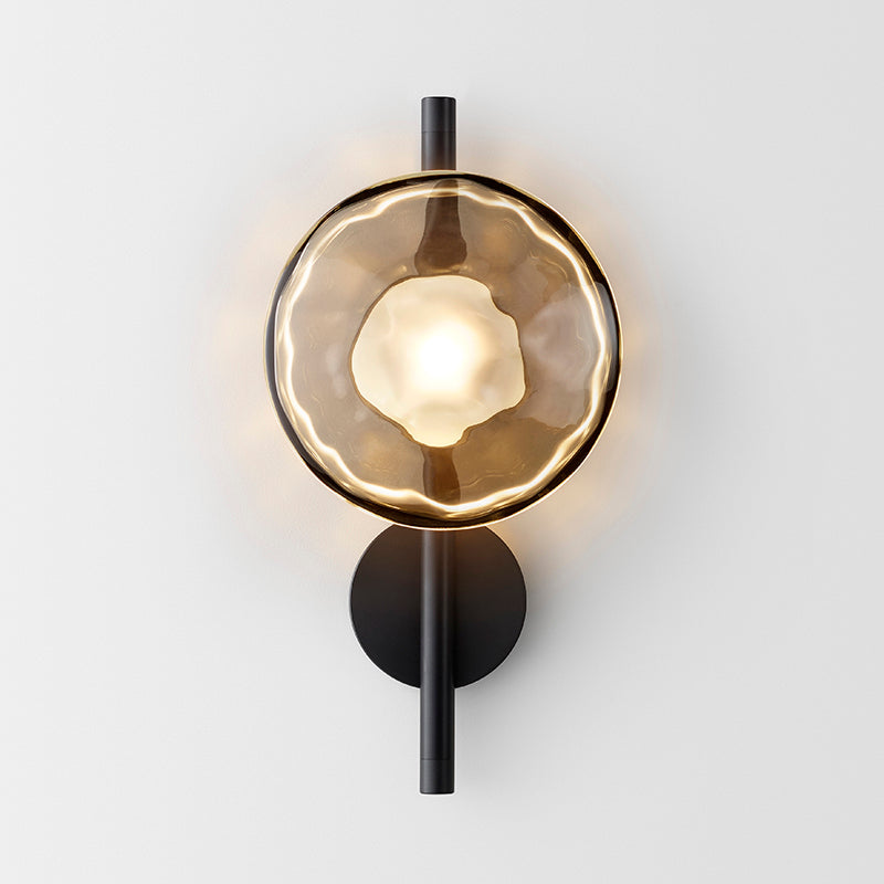 Esmeree Ripple Glass Wall Light