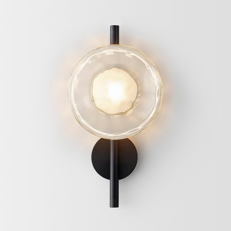 Esmeree Ripple Glass Wall Light
