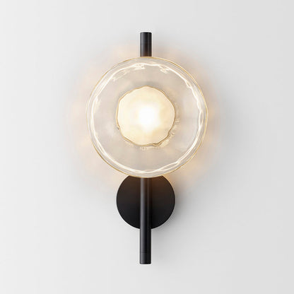 Esmeree Ripple Glass Wall Light