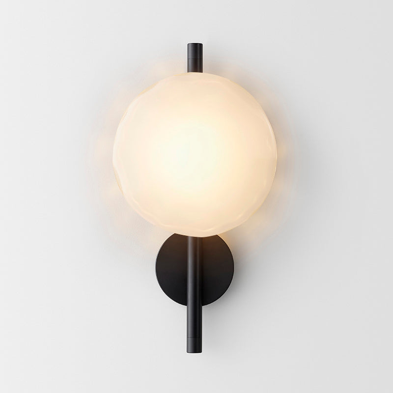 Esmeree Ripple Glass Wall Light