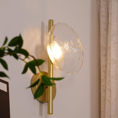 Esmeree Ripple Glass Wall Light