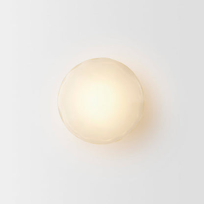Esmeree Ripple Glass Wall Light
