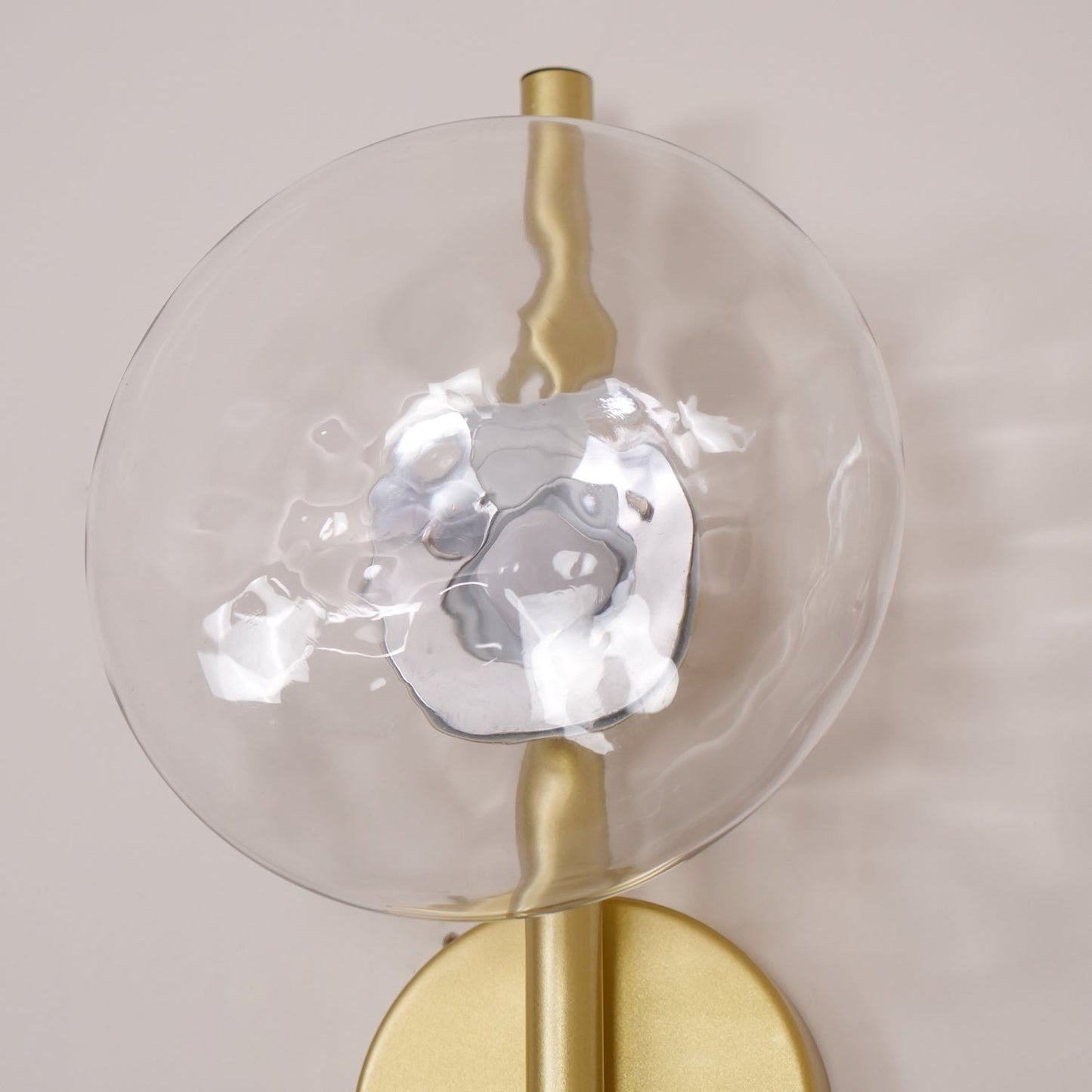 Esmeree Ripple Glass Wall Light