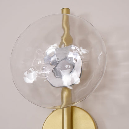 Esmeree Ripple Glass Wall Light