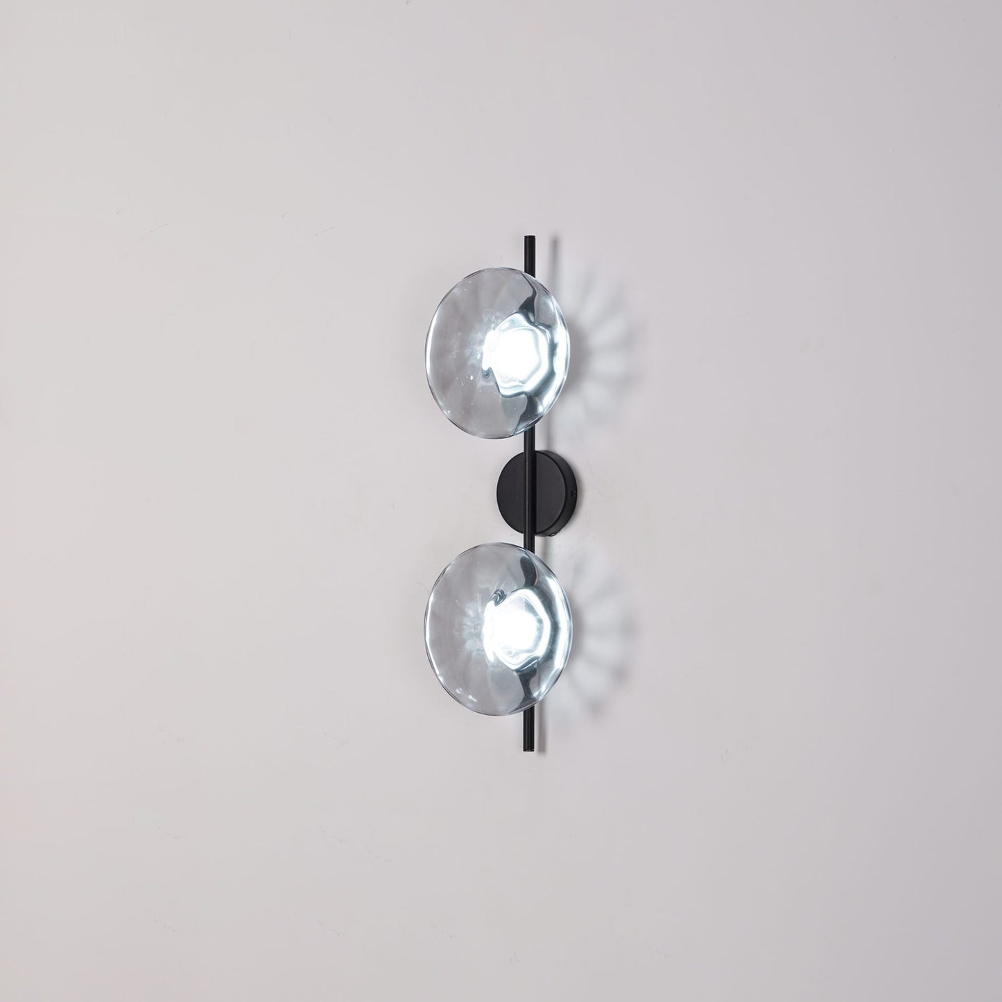 Esmeree Ripple Glass Wall Light
