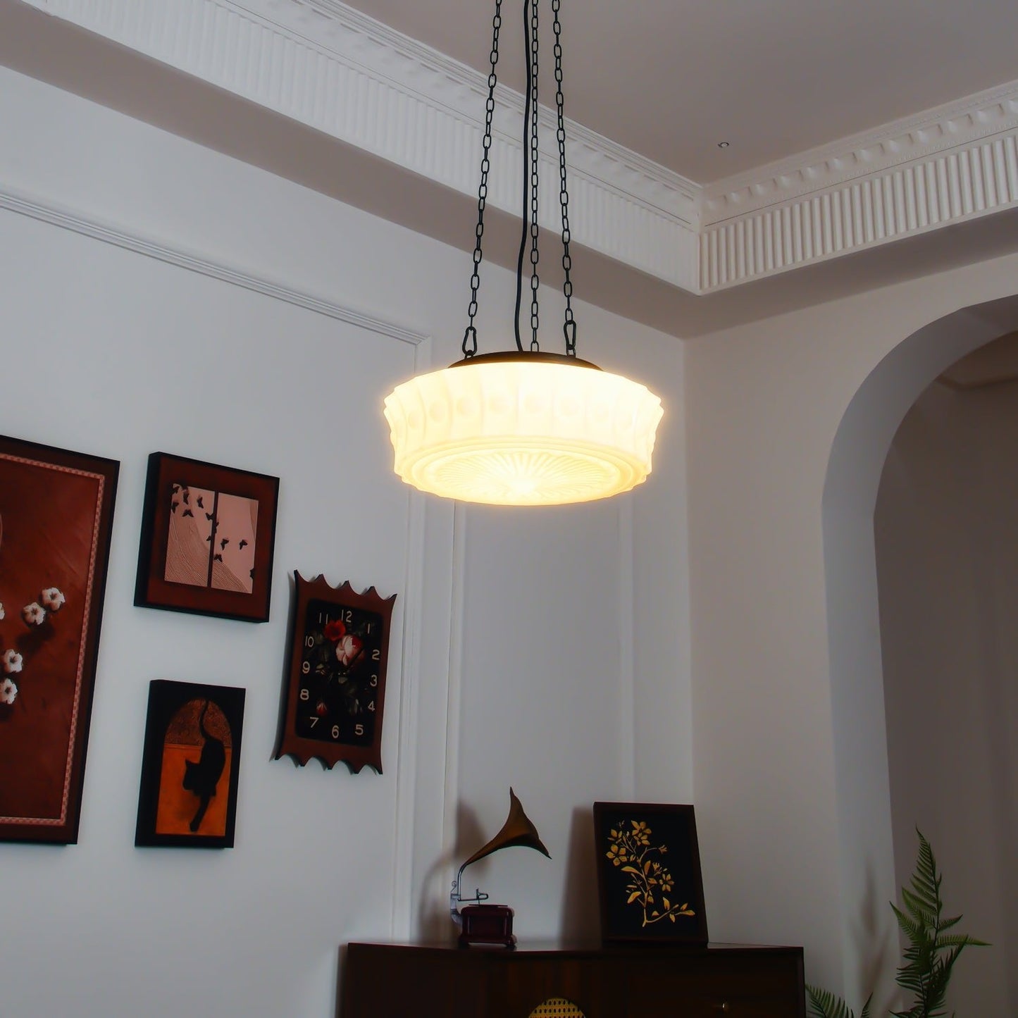 Velmora Glass Pendant Light