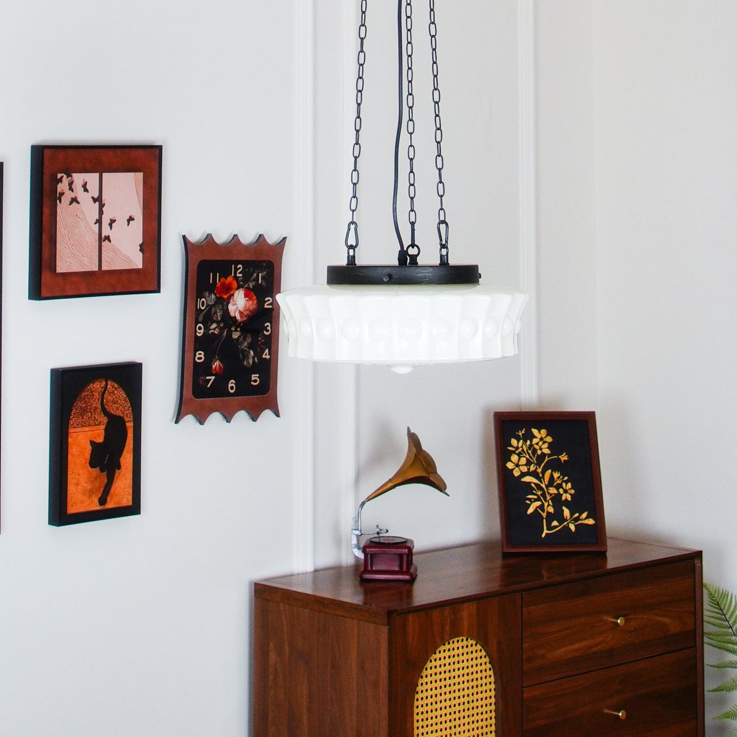 Velmora Glass Pendant Light