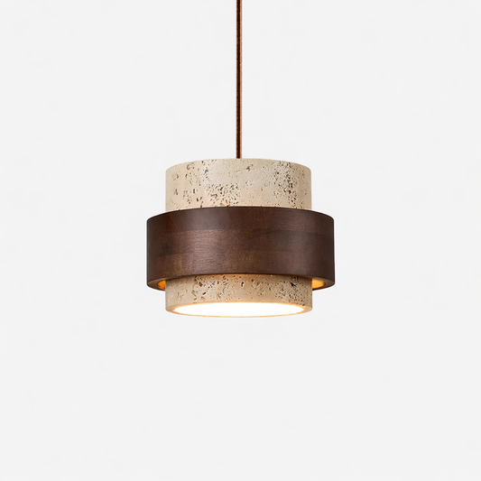 Cerova Japanese Stone Hanging Pendant Light