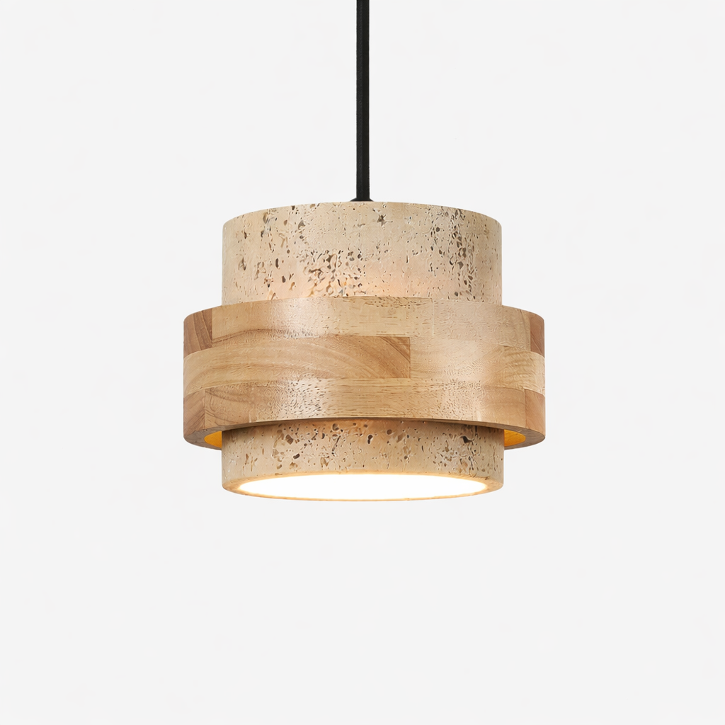 Cerova Japanese Stone Hanging Pendant Light